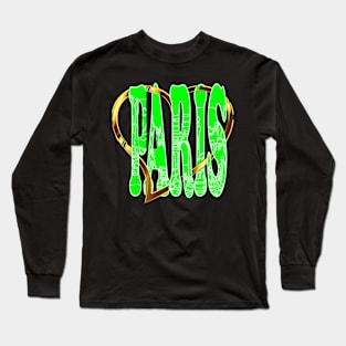 Love Paris Long Sleeve T-Shirt